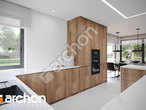 Проект будинку ARCHON+ Будинок у телімах 4 (Г2Е) ВДЕ візуалізація кухні 1 від 2