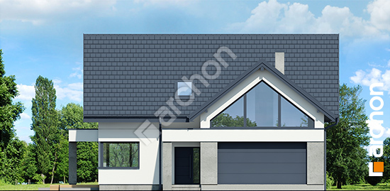 Передний фасад Дом в теллимах 4 (Г2Е) ВИЭ