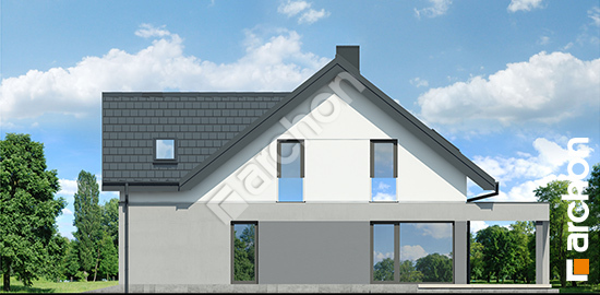 Бочний фасад Будинок у гречці (Г2E) ВДЕ