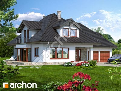 Проєкт будинку ARCHON+ Будинок в чорнушці (Г2) вер.2 