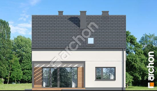 Дворовий фасад Будинок в малинівці 27