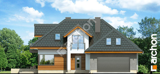 Передній фасад Будинок в камеліях (Г2H) вер.2