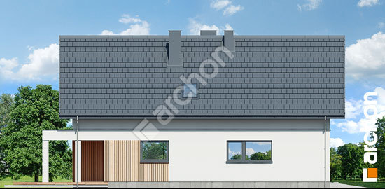 Бочний фасад Будинок в лавровишнях 2 (Г)