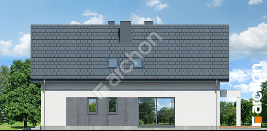 Боковой фасад Дом в лавровишнях 2 (Г)