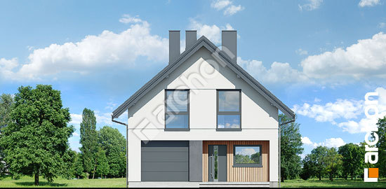 Передній фасад Будинок в лавровишнях 2 (Г)