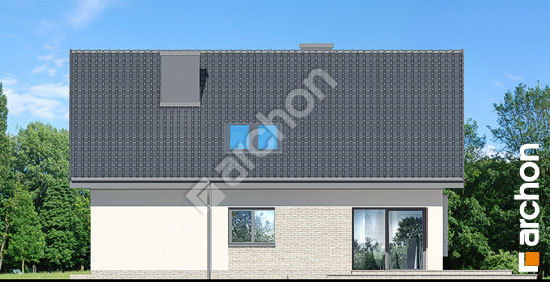 Дворовий фасад Будинок в ізопірумі (П)