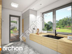 Проект будинку ARCHON+ Будинок в ізопірумі (П) візуалізація кухні 1 від 2