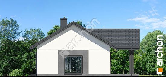 Бочний фасад Будинок у вівсянниці 4 (A)