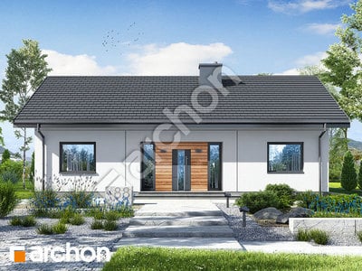 Проєкт будинку ARCHON+ Будинок у вівсянниці 4 (A) 