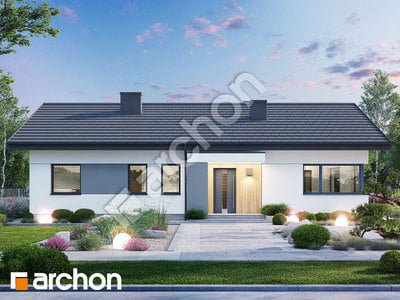 Проєкт будинку ARCHON+ Будинок в нарахнілах 6 