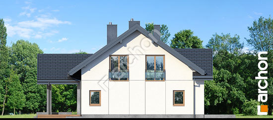 Бочний фасад Будинок в аурорах 11 (Г2А)