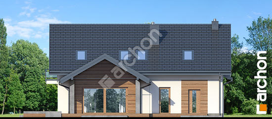 Дворовий фасад Будинок в аурорах 11 (Г2А)