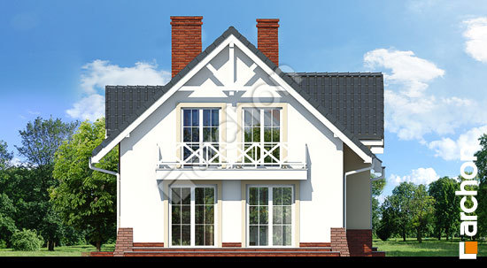 Бочний фасад Будинок в горошку 4 вер.2