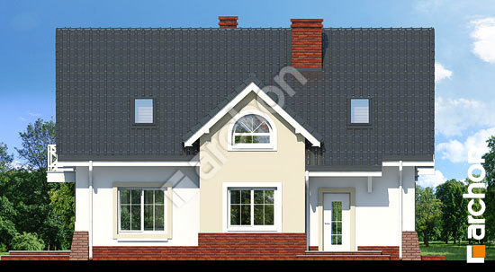 Передний фасад Дом в горошке 4 вер.2