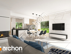 Проект будинку ARCHON+ Будинок в яблонках 7 денна зона (візуалізація 1 від 2)