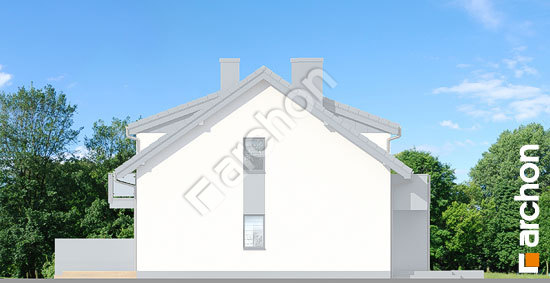 Бочний фасад Будинок в клематисах 20 (БТА) вер. 2        