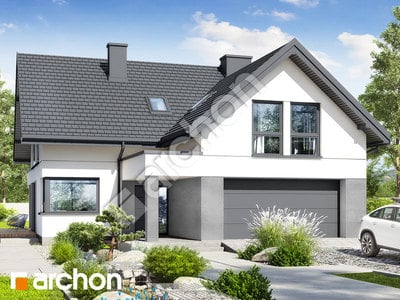 Проект дома ARCHON+ Дом в мирабилисахм 3 (Г2) 