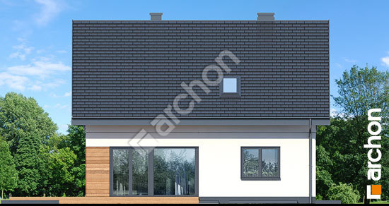 Дворовий фасад Будинок в малинівці 11 (П)