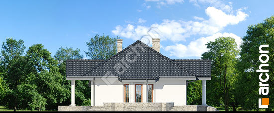 Бочний фасад Будинок в гаурах 6 (Г2)