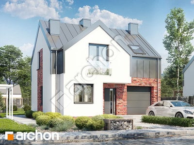 Проект дома ARCHON+ Дом в гунерах 