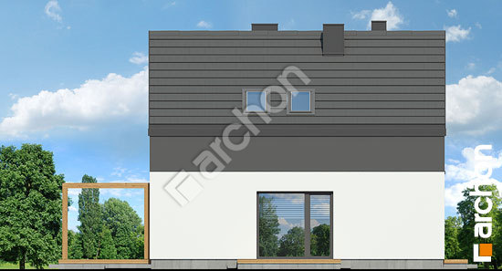 Бочний фасад Будинок в куркумі 3