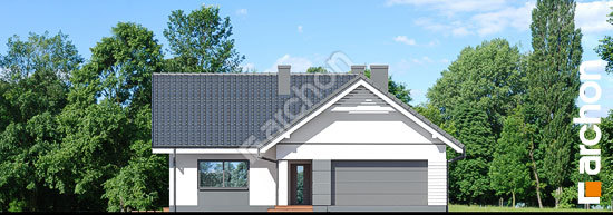 Передний фасад Дом в бонсай 2 (Г2)