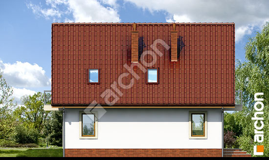 Боковой фасад Дом в примулах 2 вер. 2
