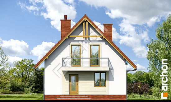 Передний фасад Дом в примулах 2 вер. 2