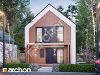 Проєкт будинку ARCHON+ Будинок в голокупнику 4 