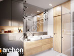 Проект дома ARCHON+  Дом в голокучнике 4 визуализация ванной (визуализация 3 вид 1)