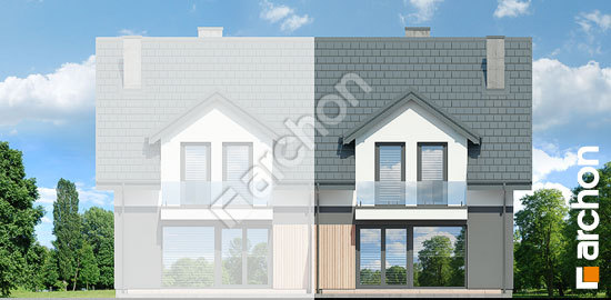 Дворовий фасад Будинок під гінко 19 (ГБ)