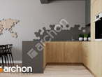 Проект дома ARCHON+ Дом под гинко 19 (ГБ) визуализация кухни 1 вид 2