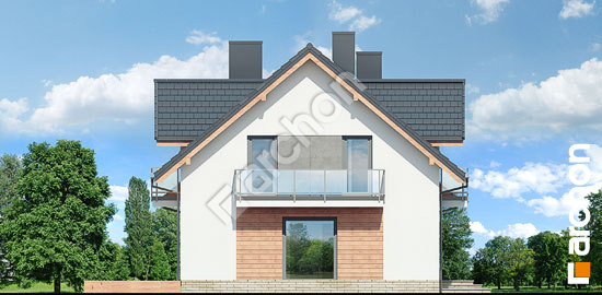 Боковой фасад Дом в рододендронах 23 