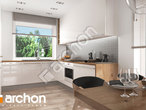 Проект дома ARCHON+ Дом в рододендронах 23  визуализация кухни 1 вид 1