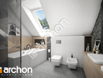 Проект дома ARCHON+ Дом в рододендронах 23  визуализация ванной (визуализация 3 вид 1)