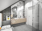 Проект дома ARCHON+ Дом в рододендронах 23  визуализация ванной (визуализация 3 вид 3)