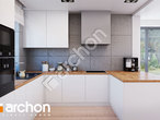 Проект дома ARCHON+ Дом в сливах 4 (Г2) визуализация кухни 1 вид 2