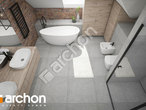 Проект будинку ARCHON+ Будинок в сливах 4 (Г2) візуалізація ванни (візуалізація 3 від 4)