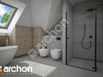 Проект дома ARCHON+ Дом в сливах 4 (Г2) визуализация ванной (визуализация 3 вид 3)