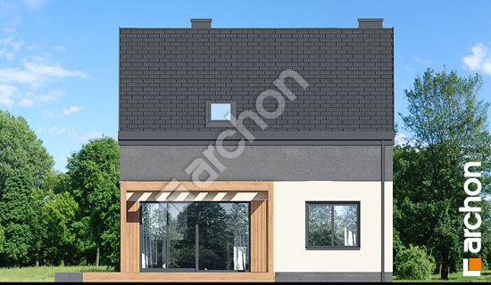 Дворовий фасад Будинок в малинівці 28