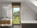 Проект будинку ARCHON+ Будинок в малинівці 28 візуалізація ванни (візуалізація 3 від 3)