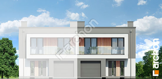 Передній фасад Будинок в клематисах 24 (Б)