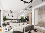 Проект будинку ARCHON+ Будинок в клематисах 24 (Б) денна зона (візуалізація 1 від 5)
