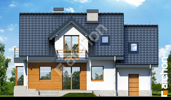 Дворовой фасад Дом в перловнике (НТ)