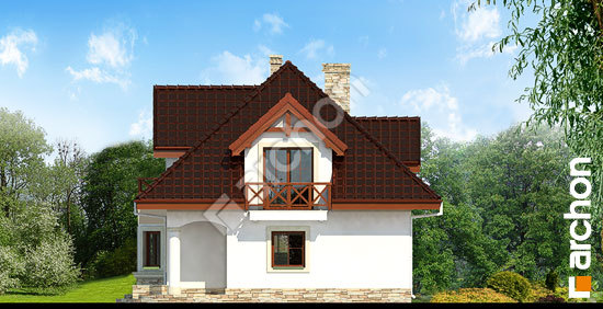 Бочний фасад Будинок в майорані (П) вер.2