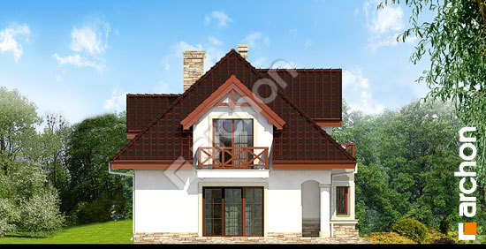 Боковой фасад Дом в майоране (П) вер.2