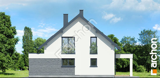 Боковой фасад Дом в нефрисах (Г2Е) ВИЭ