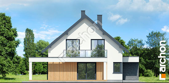 Боковой фасад Дом в нефрисах (Г2Е) ВИЭ