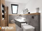 Проект будинку ARCHON+ Будинок в нефрісах (Г2Е) ВДЕ візуалізація ванни (візуалізація 3 від 1)