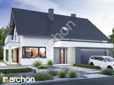 Проект дома ARCHON+ Дом в нефрисах (Г2Е) ВИЭ
